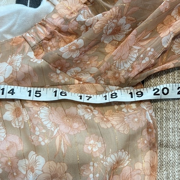 Shore, Lux Gold Threaded,Completely Lined Dress, Absolutely Gorgeous, Size XS - Picture 10 of 12